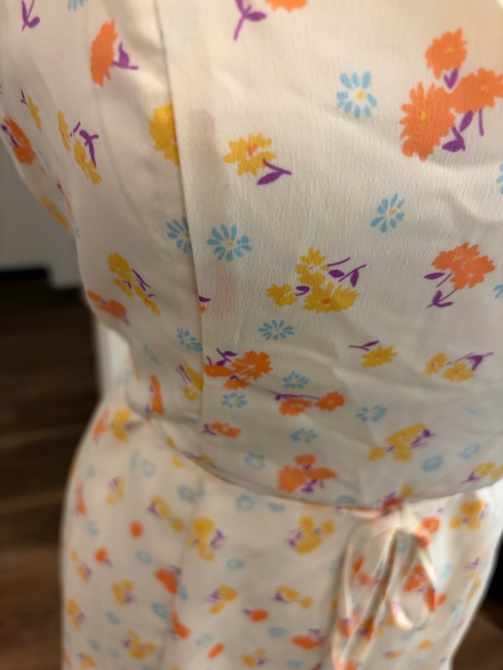ModCloth Floral MIni Dress Size 12 - Picture 5 of 9